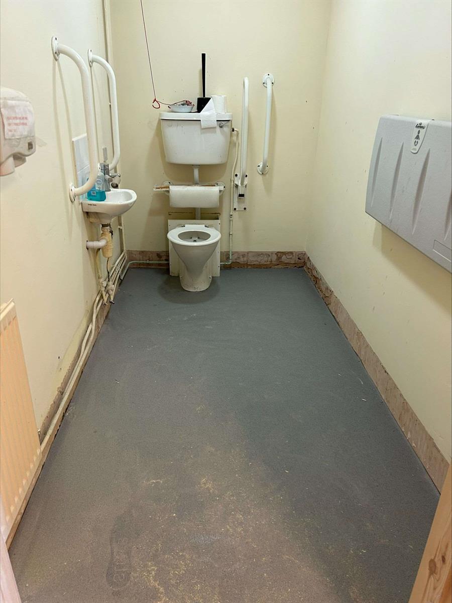 Access toilet upgrade