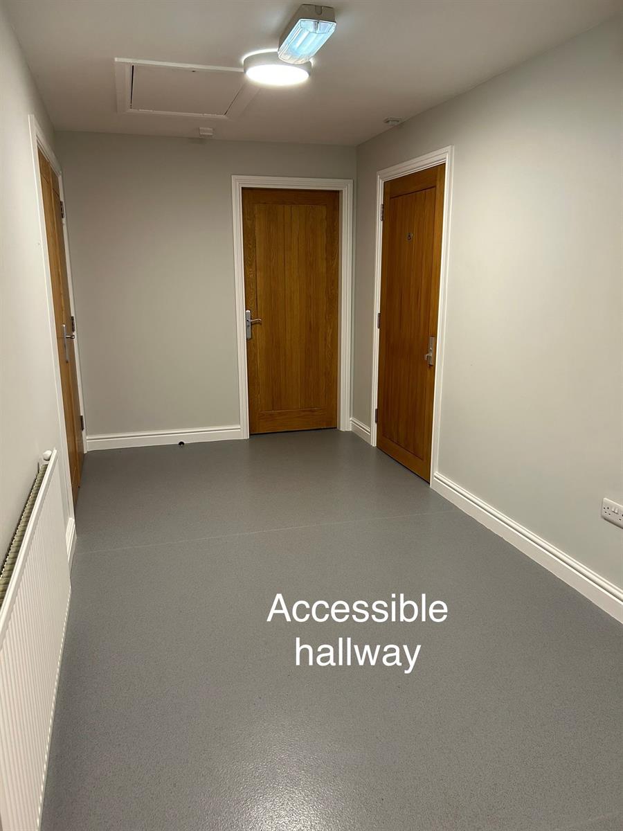 Accessible entrance hall
