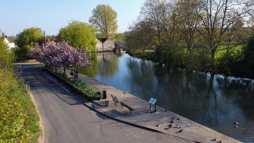 Ariel View Of Tickhill Mill Dam